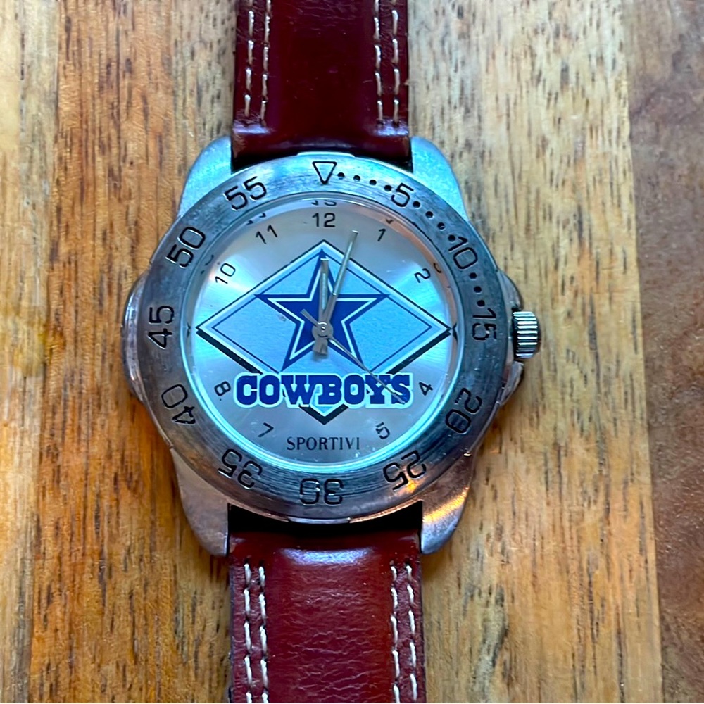 Dallas Cowboys Sportivi, NFL Man's Vintage 1998 Watch